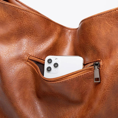 Bolso de cuero diario elegante
