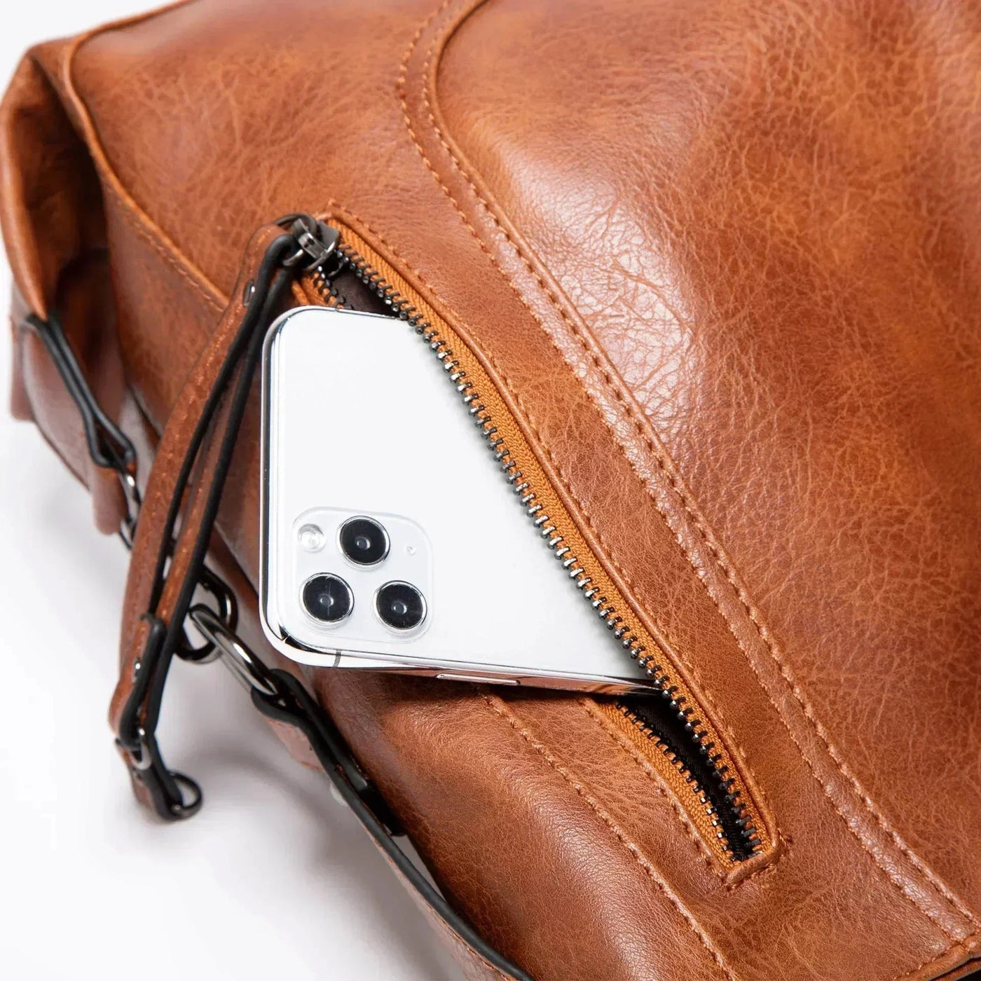 Bolso de cuero diario elegante