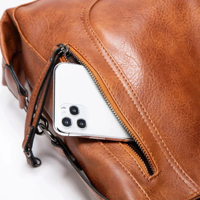 Bolso de cuero diario elegante