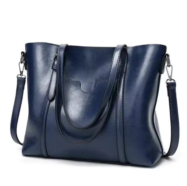 Bolso de hombro de cuero elegante