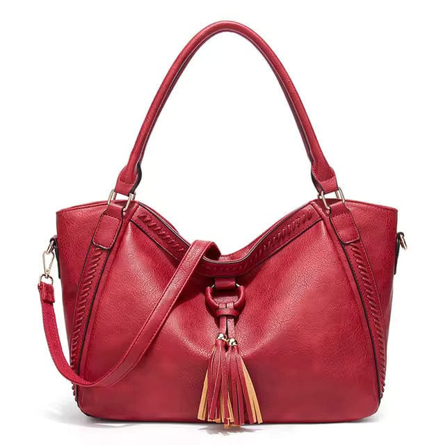 Bolso tote de cuero elegante