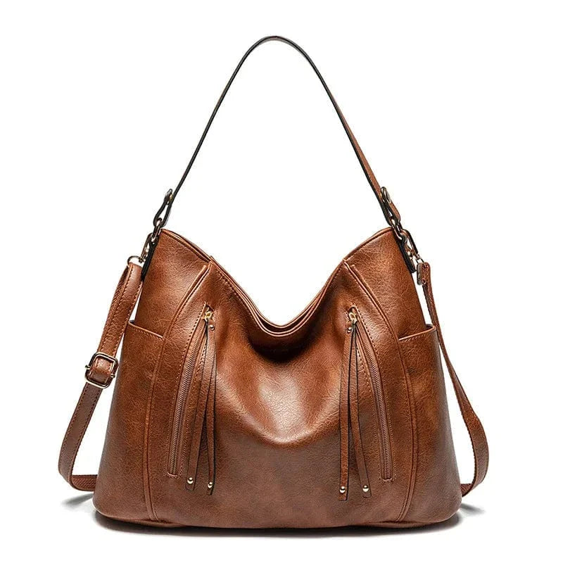 Bolso de cuero para el hombro con estilo
