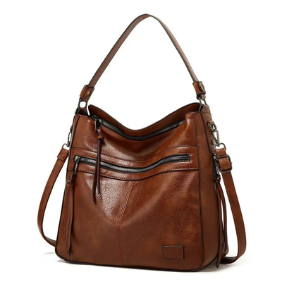 Bolso de cuero elegante y práctico