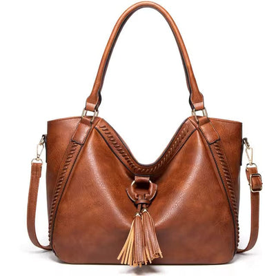 Bolso tote de cuero elegante