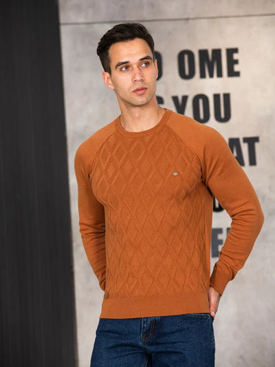 Suéter de Cuadros para Hombre