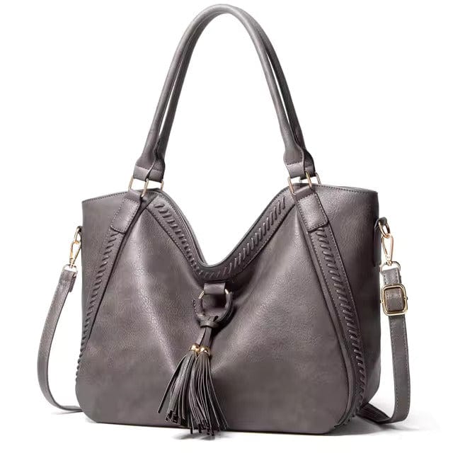 Bolso tote de cuero elegante