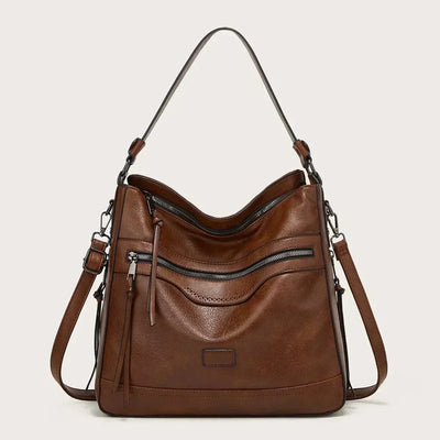 Bolso de cuero elegante y práctico