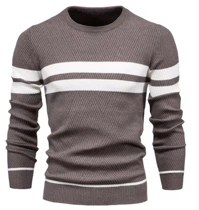 Suéter elegante moderno de espiga