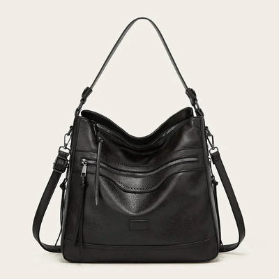 Bolso de cuero elegante y práctico
