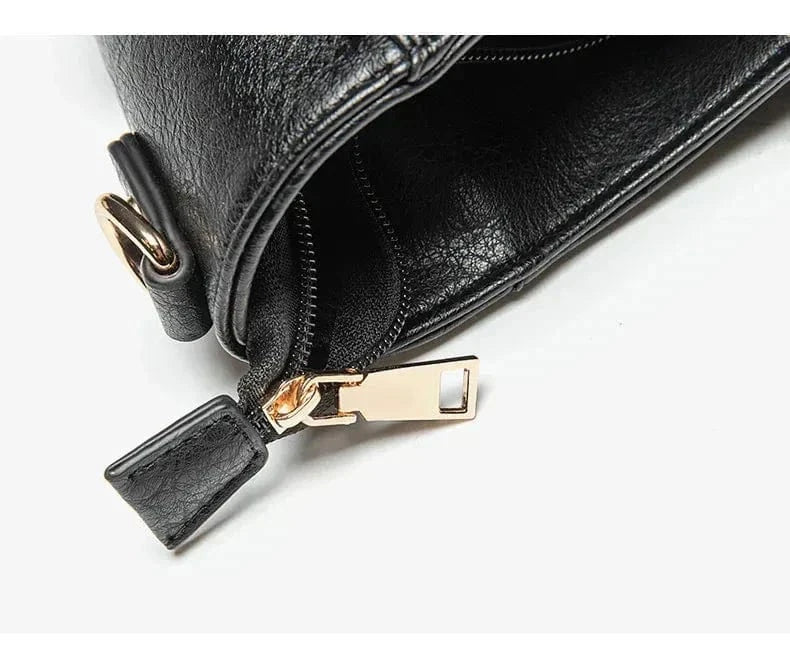 Bolso de cuero para el hombro con estilo