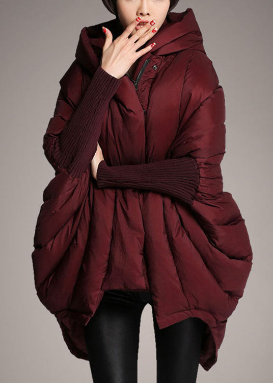 Abrigo de invierno acolchado con capucha