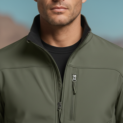 Chaqueta cortavientos para hombre otoño invierno - Estilo moderno y comodidad duradera
