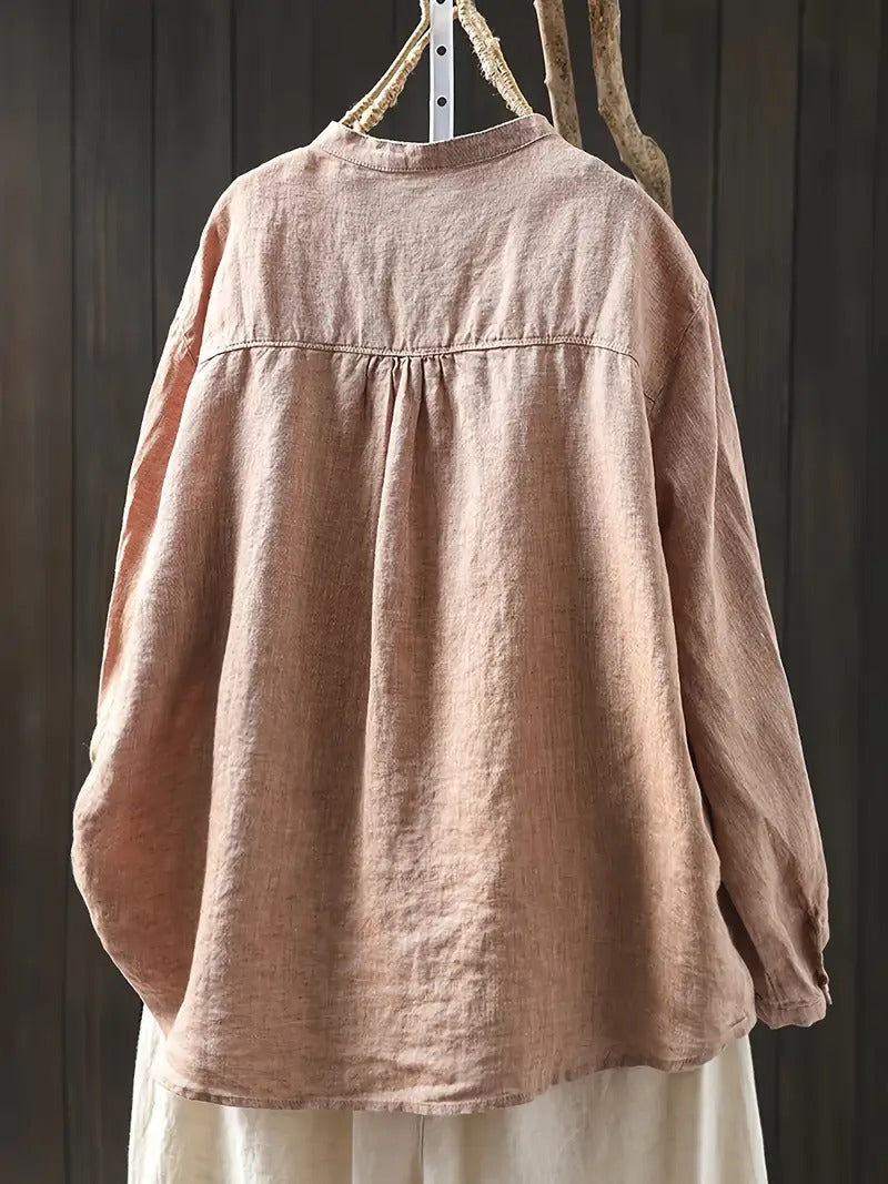 Camisas de Algodón y Lino para Mujeres