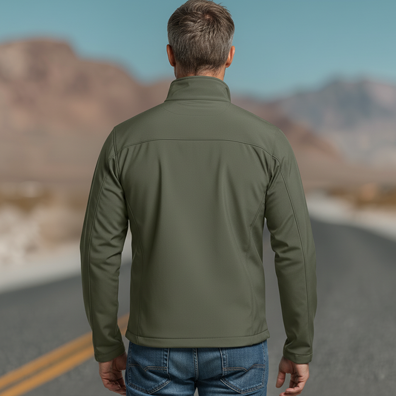 Chaqueta cortavientos para hombre otoño invierno - Estilo moderno y comodidad duradera