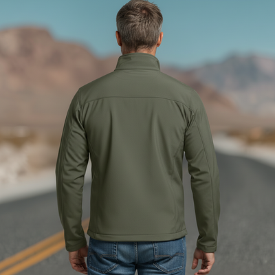 Chaqueta cortavientos para hombre otoño invierno - Estilo moderno y comodidad duradera