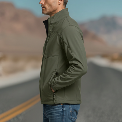 Chaqueta cortavientos para hombre otoño invierno - Estilo moderno y comodidad duradera
