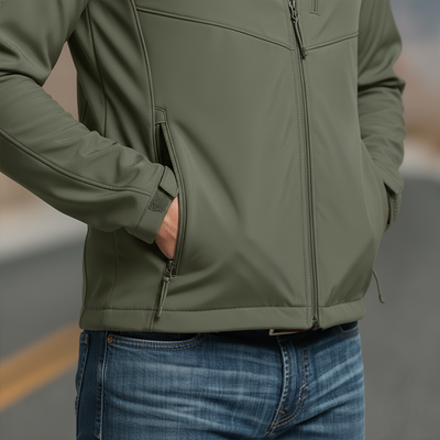Chaqueta cortavientos para hombre otoño invierno - Estilo moderno y comodidad duradera