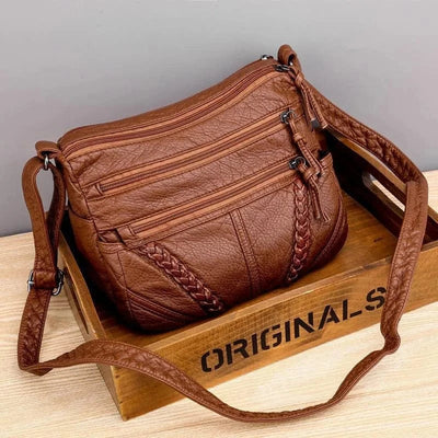 Bolso de cuero suave elegante