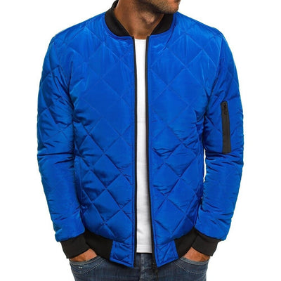Chaqueta acolchada hombre bomber - Abrigo de invierno elegante y cálido
