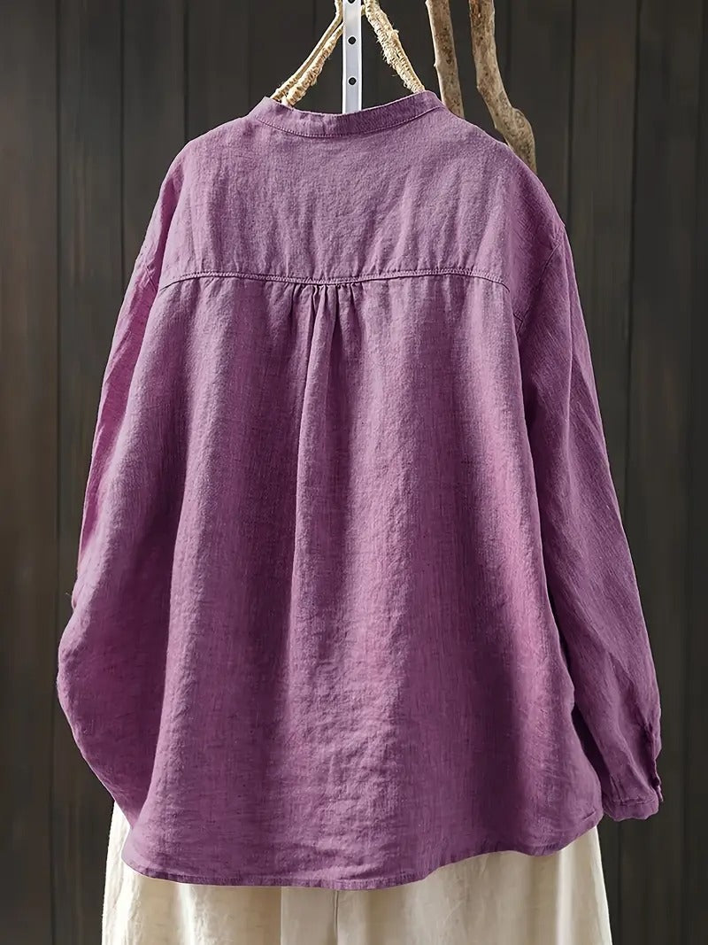 Camisas de Algodón y Lino para Mujeres