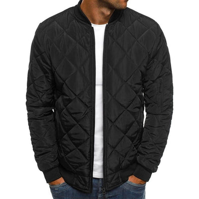 Chaqueta acolchada hombre bomber - Abrigo de invierno elegante y cálido