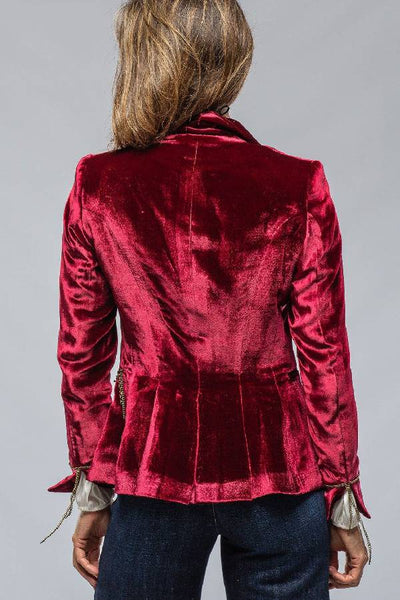 Blazer de Mujer de Terciopelo Dorado Vintage – Estilo Chic y Confort