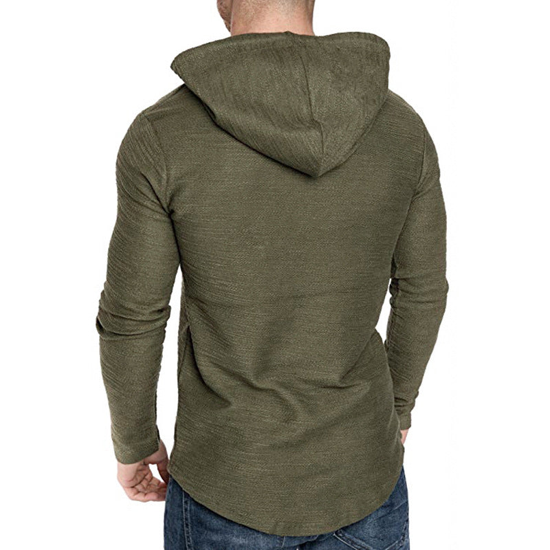 Sudadera con Capucha Hombre Ligera y Transpirable - Estilo y Confort
