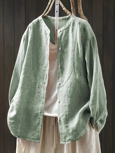 Camisas de Algodón y Lino para Mujeres