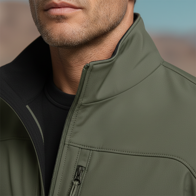 Chaqueta cortavientos para hombre otoño invierno - Estilo moderno y comodidad duradera