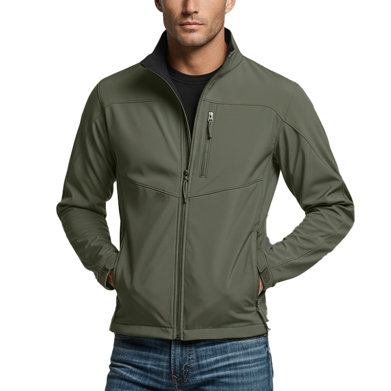 Chaqueta cortavientos para hombre otoño invierno - Estilo moderno y comodidad duradera
