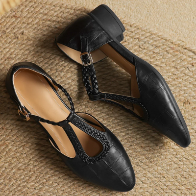 Zapatos Ortopédicos de Cuero Elena