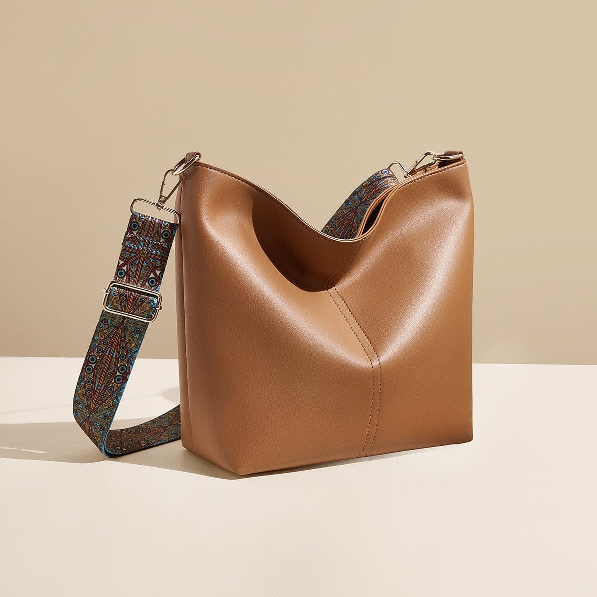 Bolso de cuero de diseñador funcional