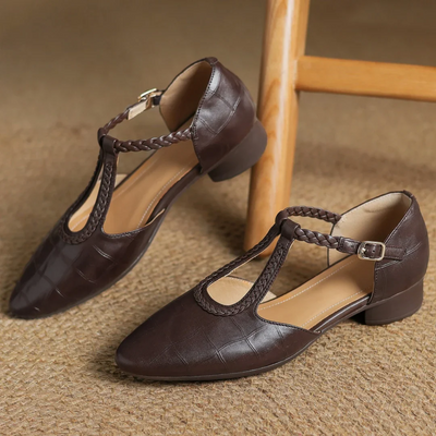 Zapatos Ortopédicos de Cuero Elena