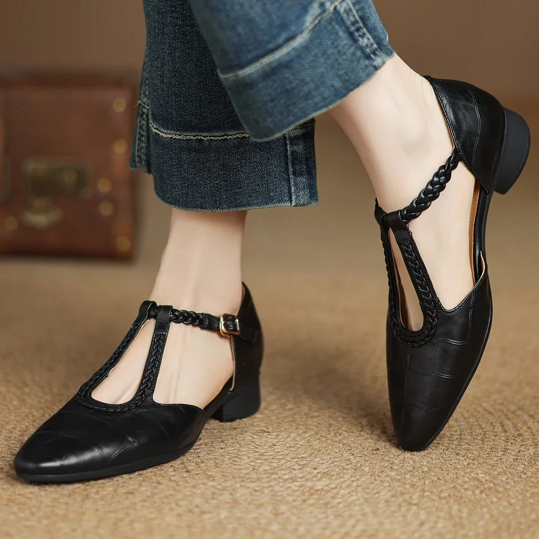 Zapatos Ortopédicos de Cuero Elena